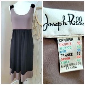 JOSEPH RIBKOFF | SLEEVELESS MIDI DRESS SCOOPNECK 8